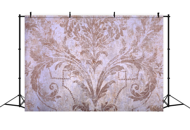 Fondali Fotografia Di Maternita Sfondo Da Parete Con Decorazioni Floreali Vintage BRP12-26
