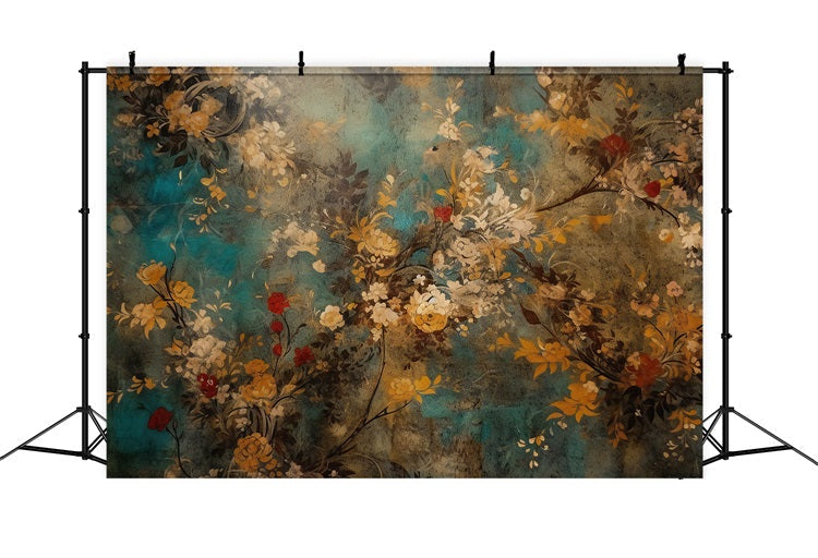 Fondali Digitali Di Maternita Sfondo Da Parete Floreale Arte Vintage BRP12-30