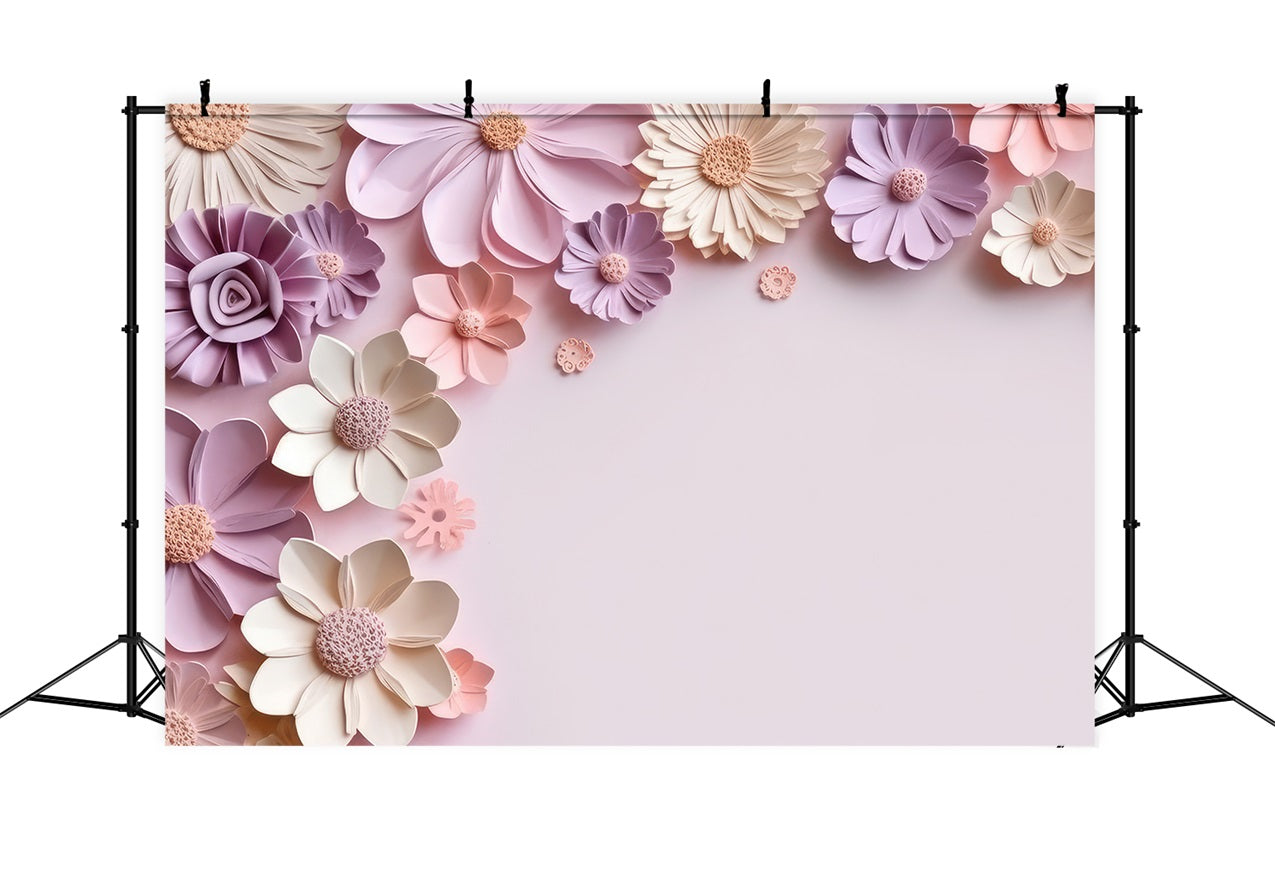 Sfondo Per Riprese Di Maternita Sfondo Per Muro Di Fiori Di Carta Rosa BRP12-35