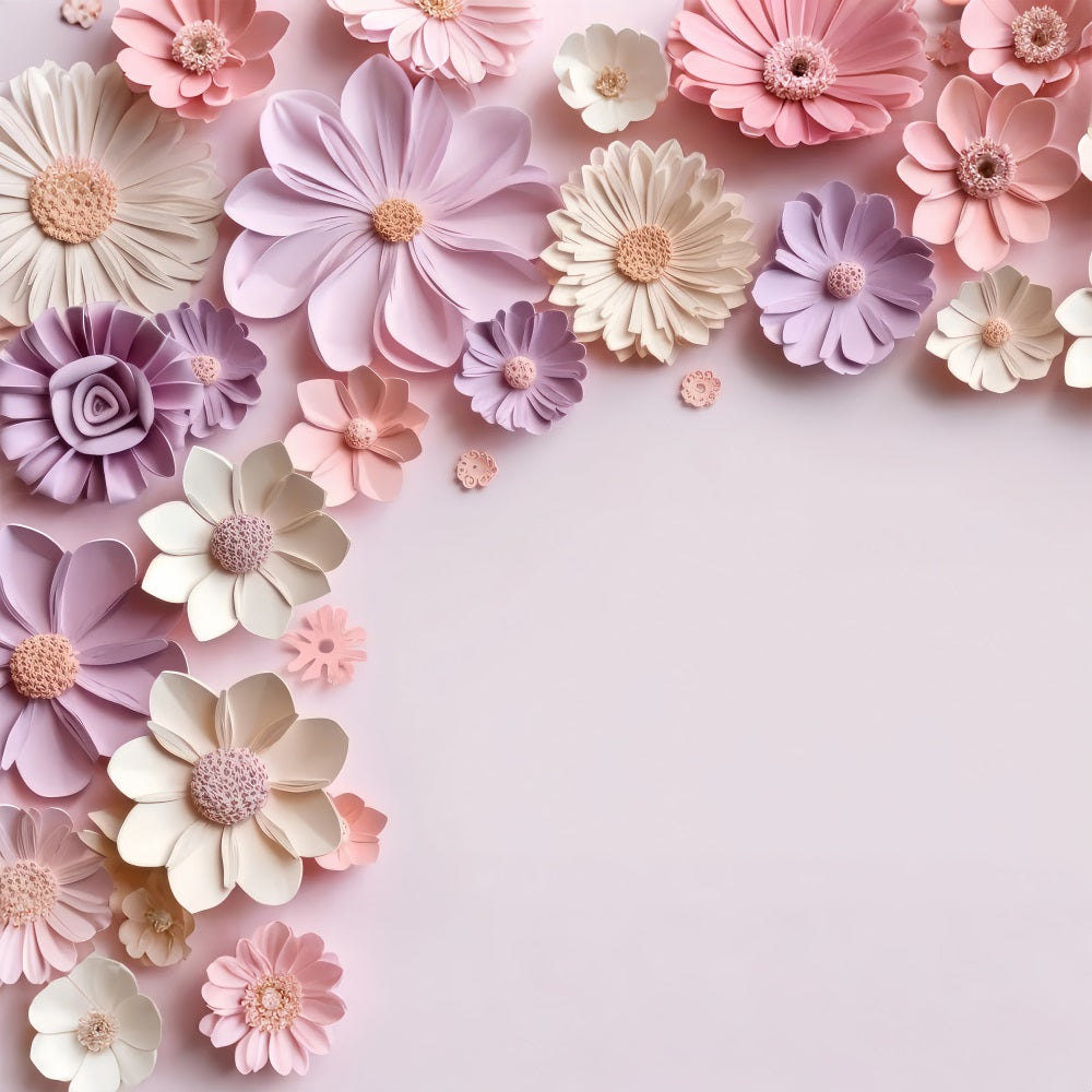 Sfondo Per Riprese Di Maternita Sfondo Per Muro Di Fiori Di Carta Rosa BRP12-35