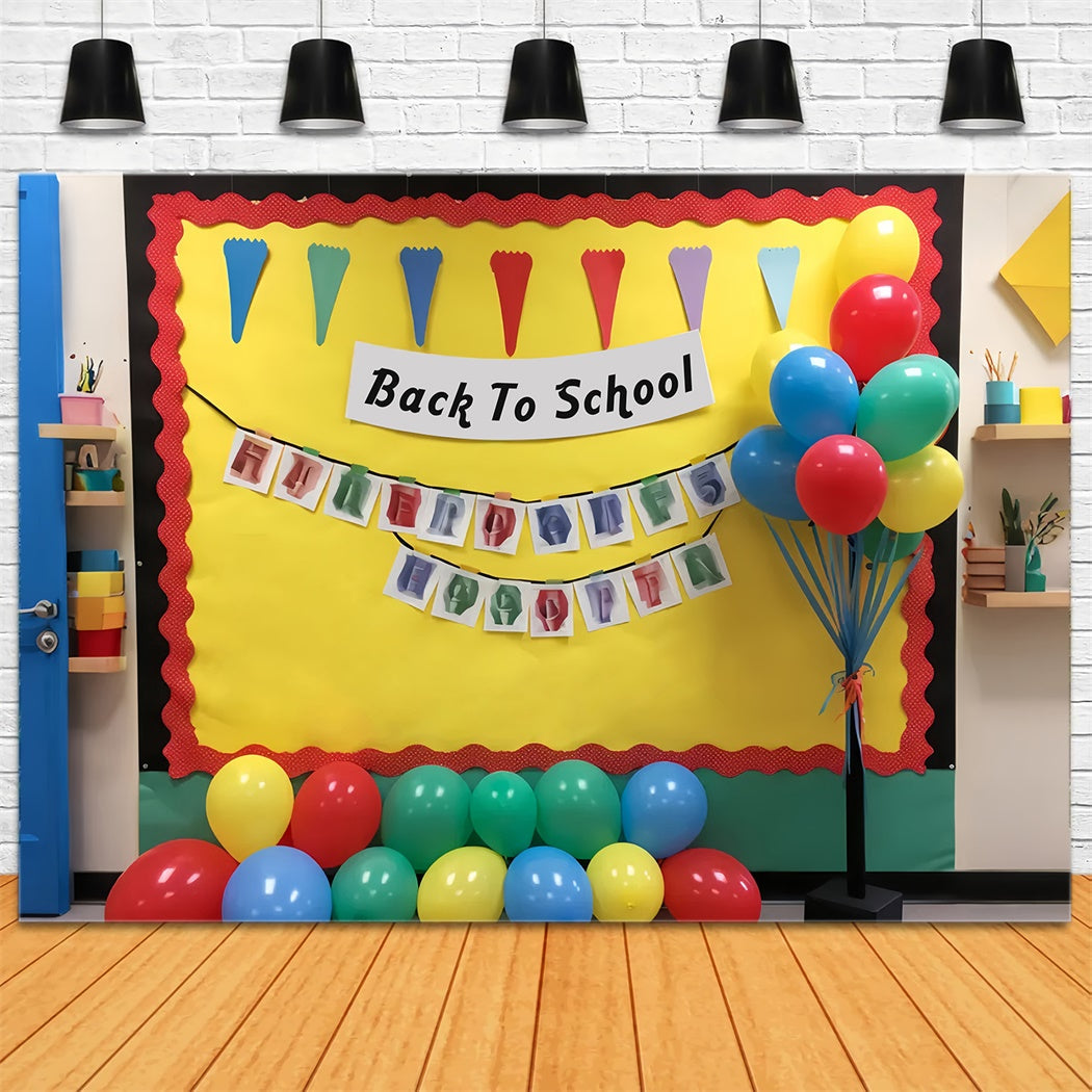 Sfondo Bentornato Alla Festa Scolastica BRP7-190