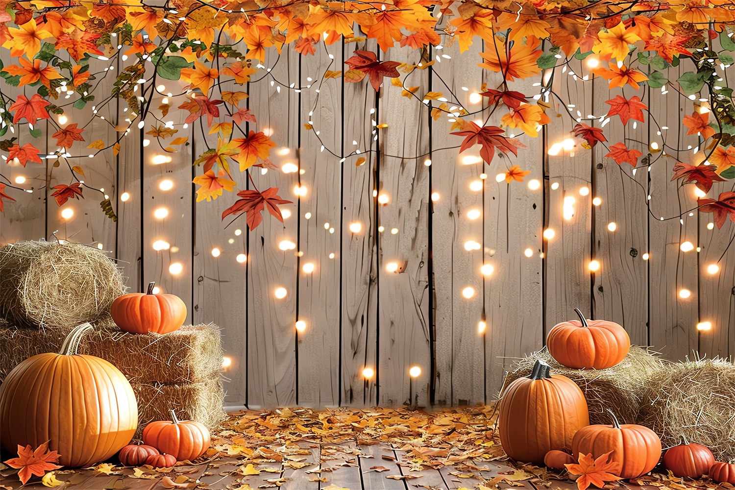 Sfondo Del Raccolto Di Zucca Autunnale BRP7-98