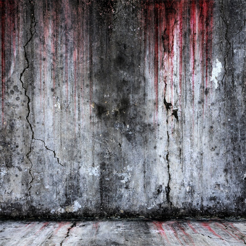 Sfondo Fotografico Di Halloween Con Muro Insanguinato E In Difficolta BRP8-270