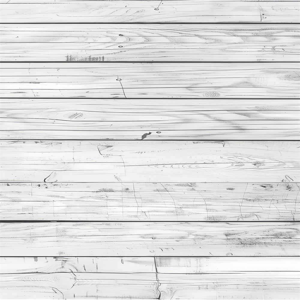 Fondale Classico Per Pavimento Con Venature Del Legno Bianco BRP8-282
