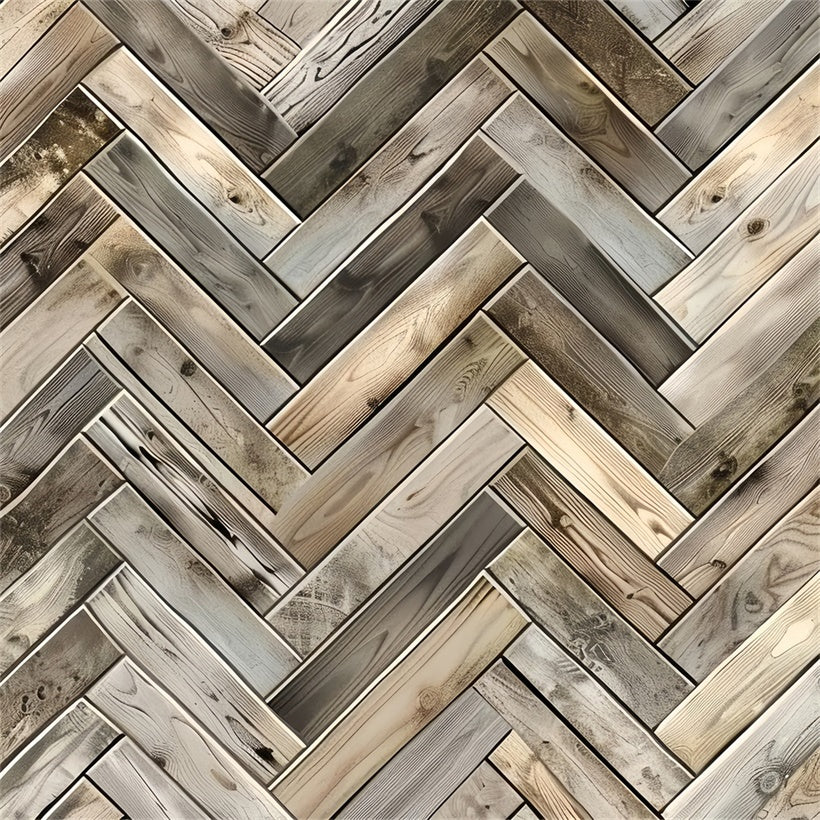 Fondale Classico In Legno A Spina Di Pesce BRP8-289