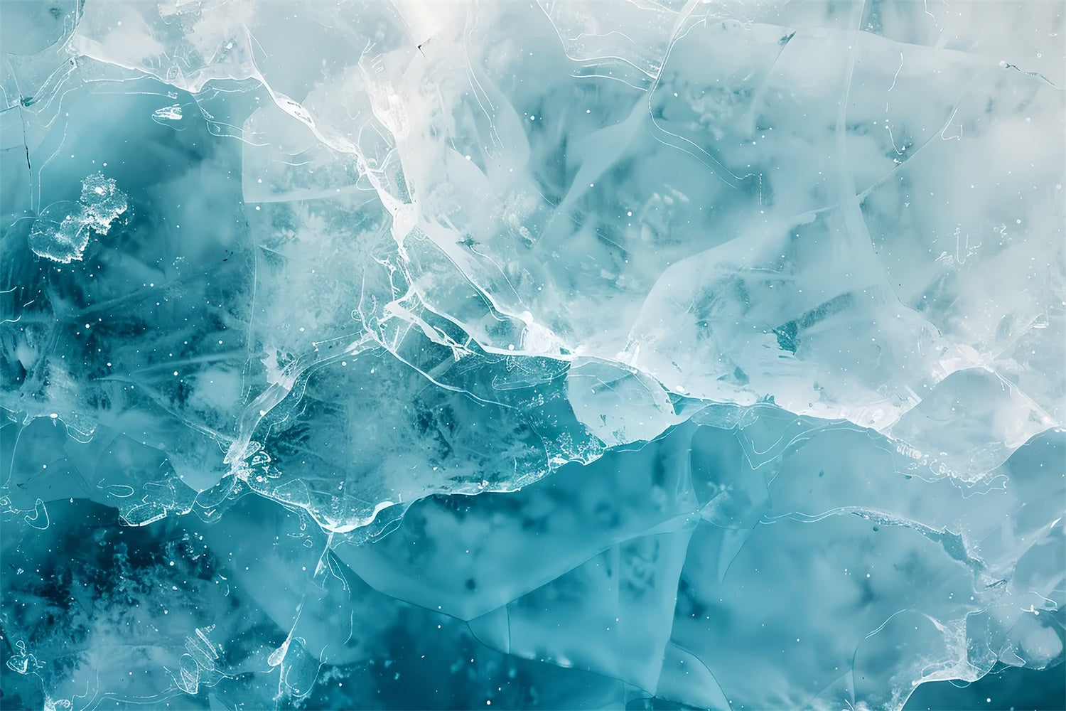 Fondale Per Pavimento In Tessuto Di Ghiaccio Blu Deep Freeze BRP9-15