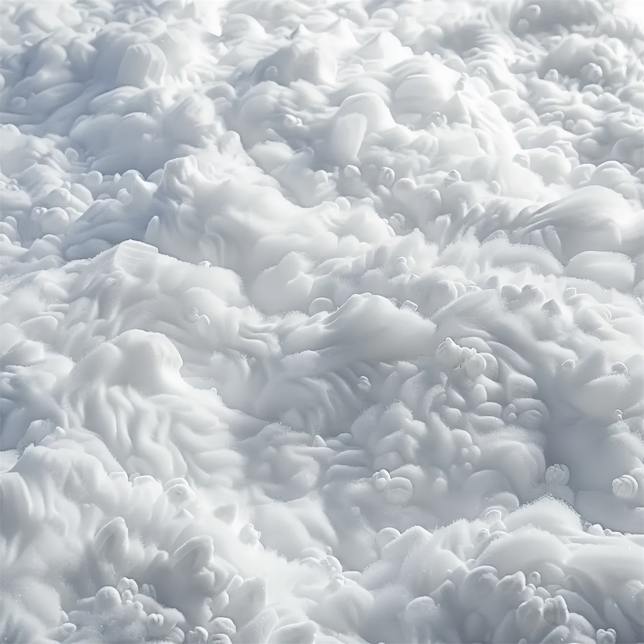 Fondale Per Pavimento In Morbido Tessuto Soffice Neve BRP9-22