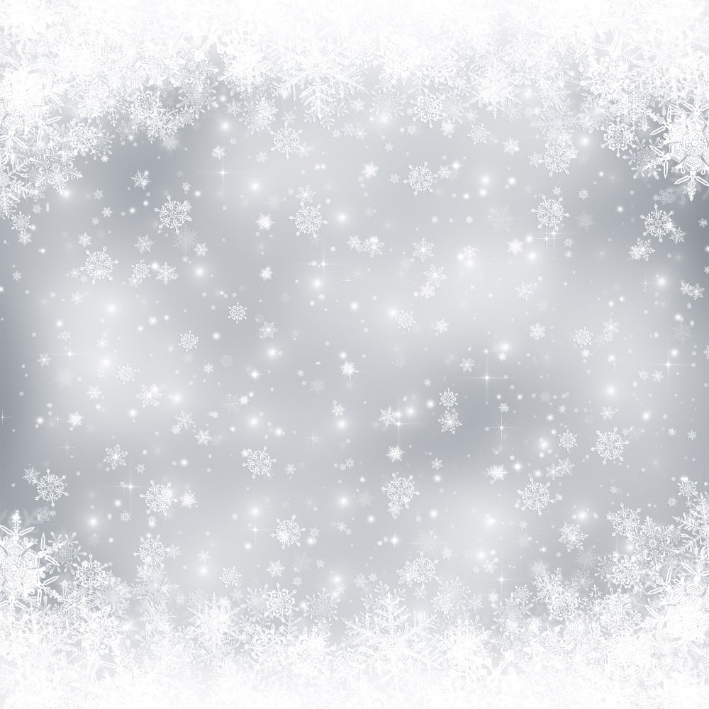 Sfondo Della Foresta Del Paese Delle Meraviglie Della Neve Ghiacciata Invernale BRP9-343