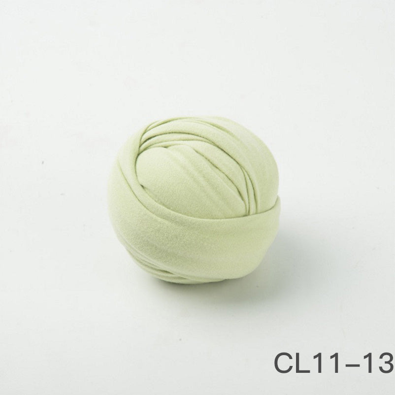 Fascia Elastica Morbida Per Fotografia In Tinta Unita Per Neonati CL11