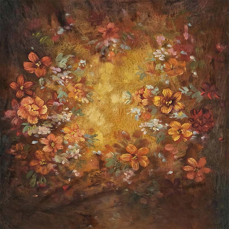 Sfondo Fotografico Floreale Per Neonati CM-4804