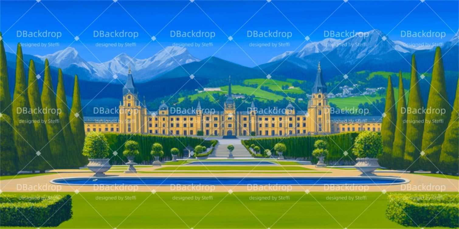 Fondali Per Spettacoli Teatrali Scolastici Villa Gate Theatre Fondali Per Palcoscenici CSH510-T109