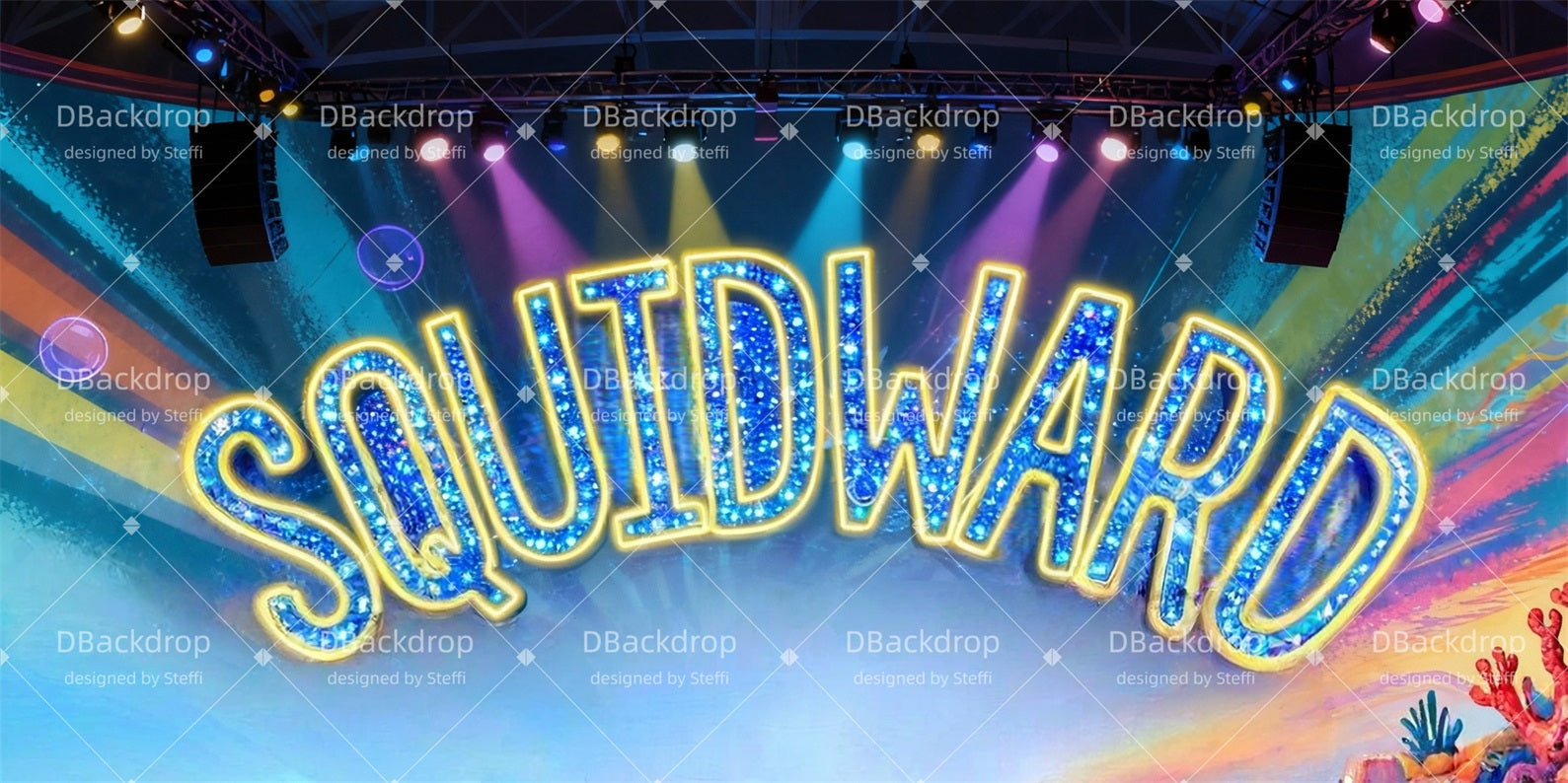 Fondale Per Palcoscenico Di Broadway Fondali Per Spettacoli Teatrali Squidward CSH510-T115