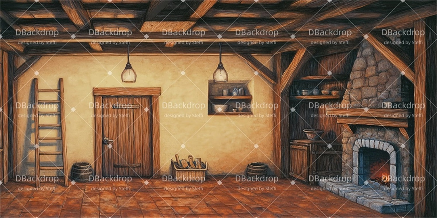 Fondali Per Palchi Di Chiese Fondali Per Spettacoli A Casa Di Charlie CSH510-T64