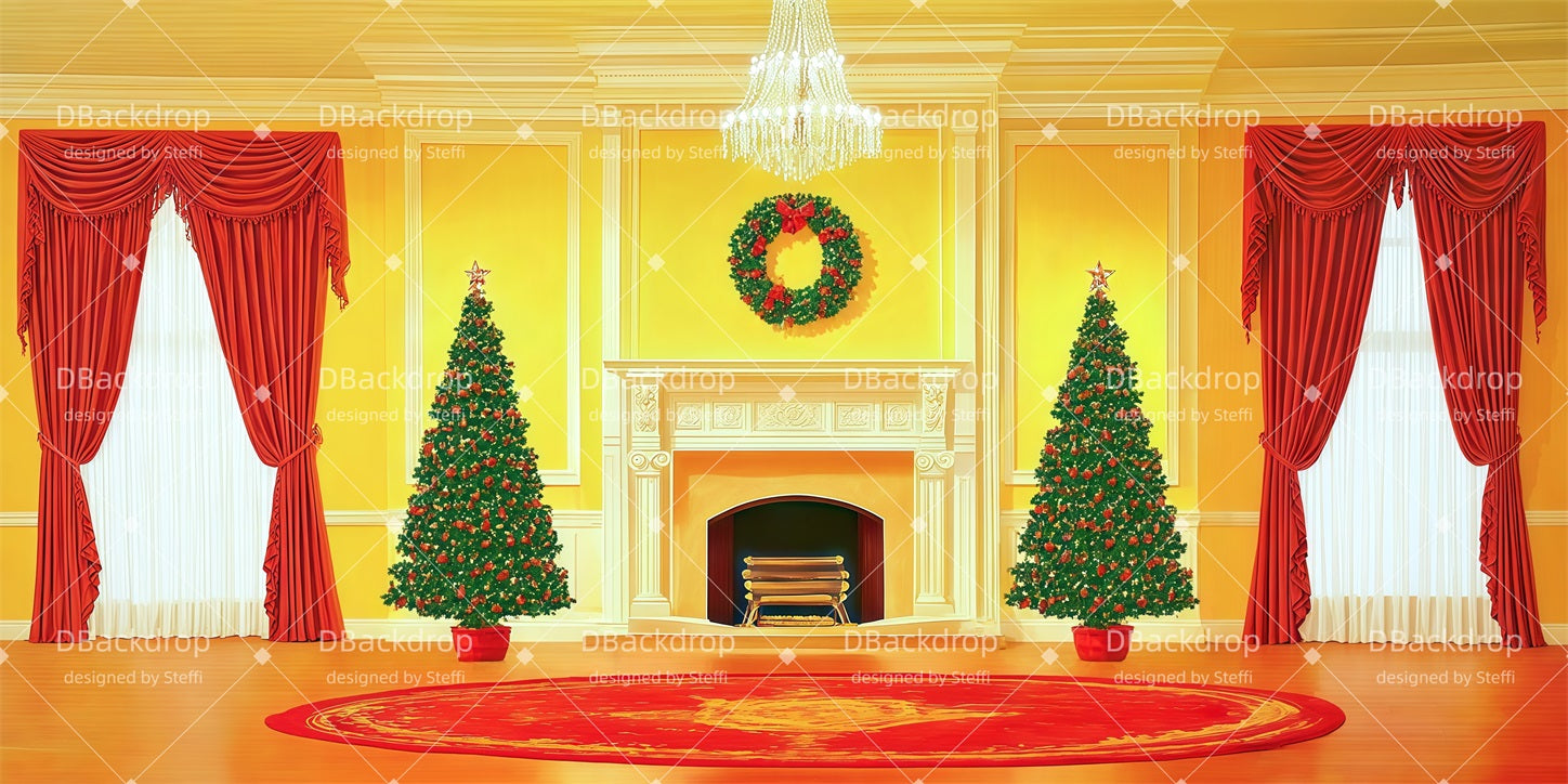 Fondale Per Danza Sala Di Natale Fondali Per Palcoscenici Di Chiese CSH510-T75