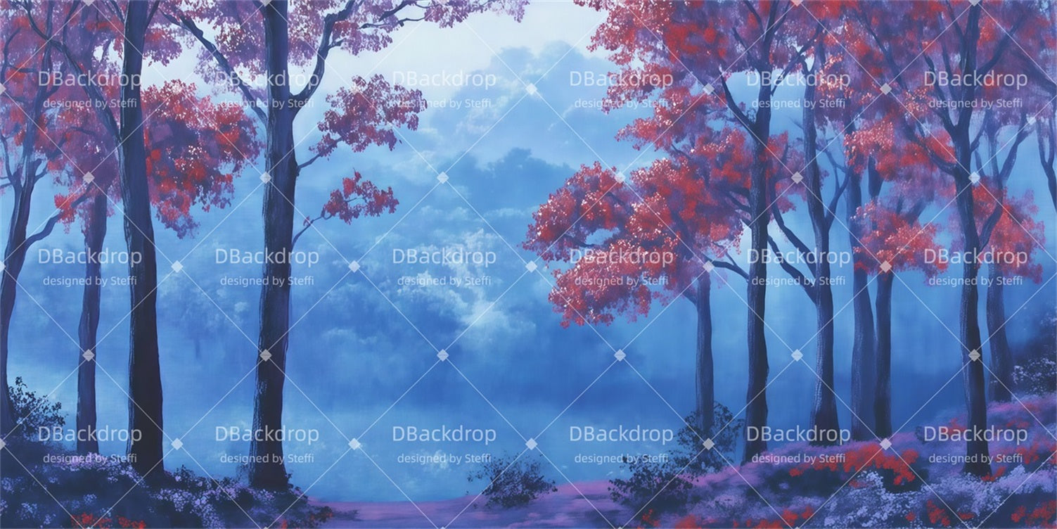 Sfondi Per Spettacoli Serene Forest Sunrise Theater Backgrounds CSH510-T77