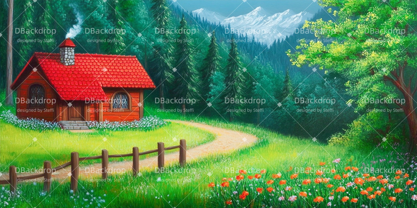 Fondale Da Ballo Bell'S House Fondali Da Palcoscenico Professionali CSH510-T83