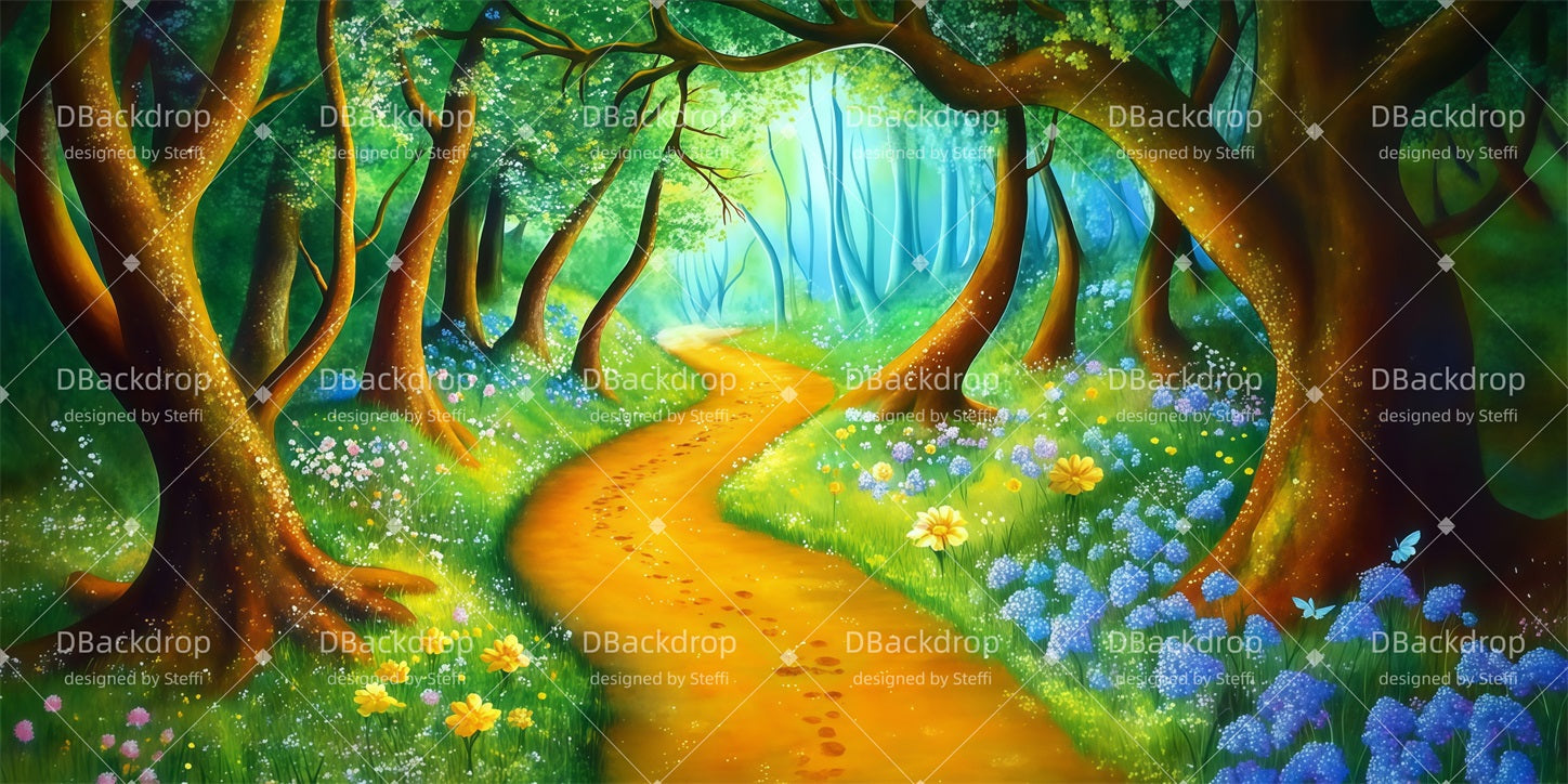 Fondali Musicali Whoville Forest Theater Fondale Per Palcoscenico CSH511-T14