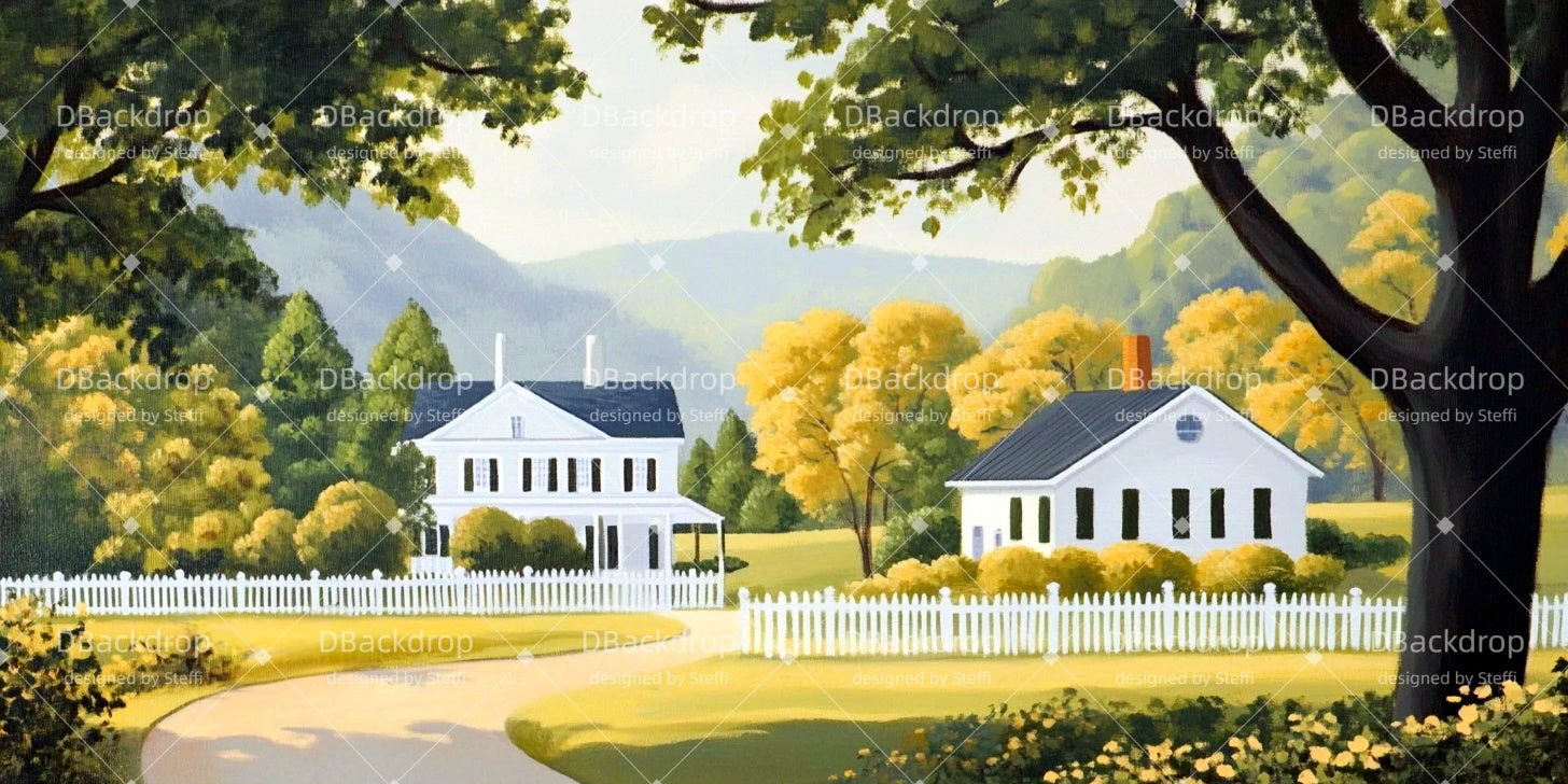 Idee Per Fondali Teatrali Nella Piccola Città Di Bomont CSH511-T52