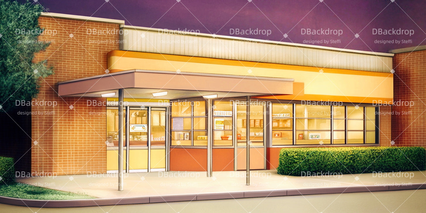 Fondale Per Palcoscenico Ingresso Della Mensa Scolastica Fondale Per Cinema CSH511-T57