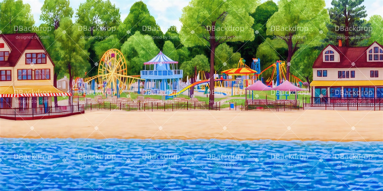 Idee Per Fondali Da Palcoscenico Fondali Per Spettacoli Teatrali Estivi Parchi Giochi Spiagge E Scuole CSH511-T58