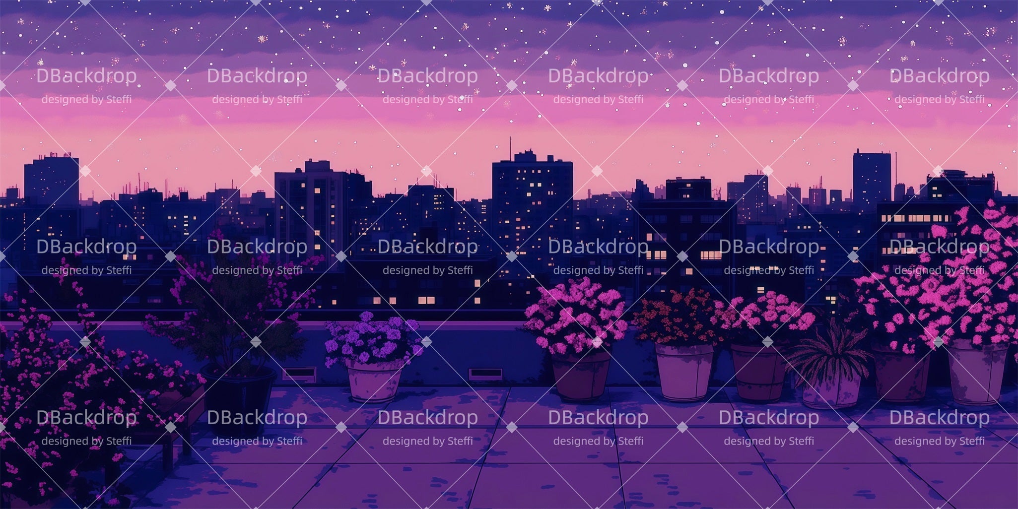 Fondali Per Palcoscenici Professionali Fondali Per Giardini Pensili Per Teatro CSH511-T69