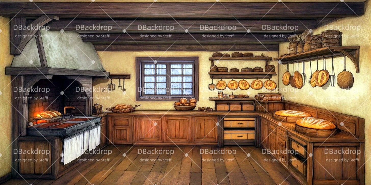 Fondali Per Teatro Fondali Per Interni Di Panetterie In Vendita CSH511-T72