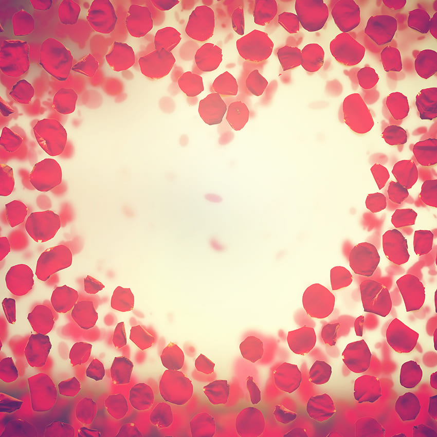 Petali Di Fiori Amore Cuore San Valentino Sfondo D1036