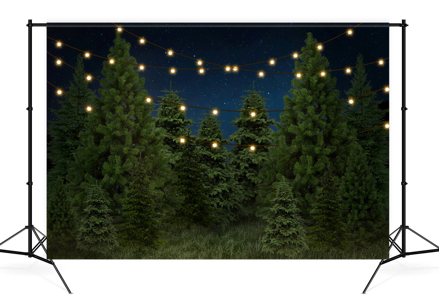 Sfondo Fotografico Della Vigilia Della Fattoria Dell'Albero Di Natale D832