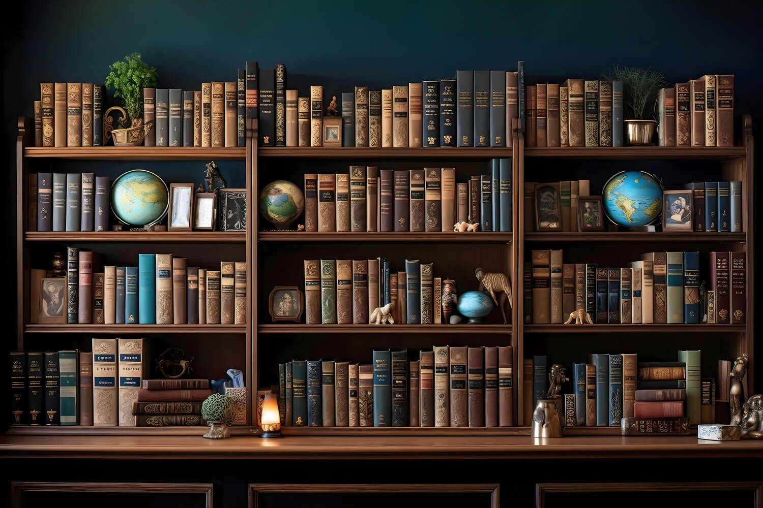 Libri Sullo Scaffale Della Biblioteca Sfondo Del Ritorno A Scuola DBD7-6