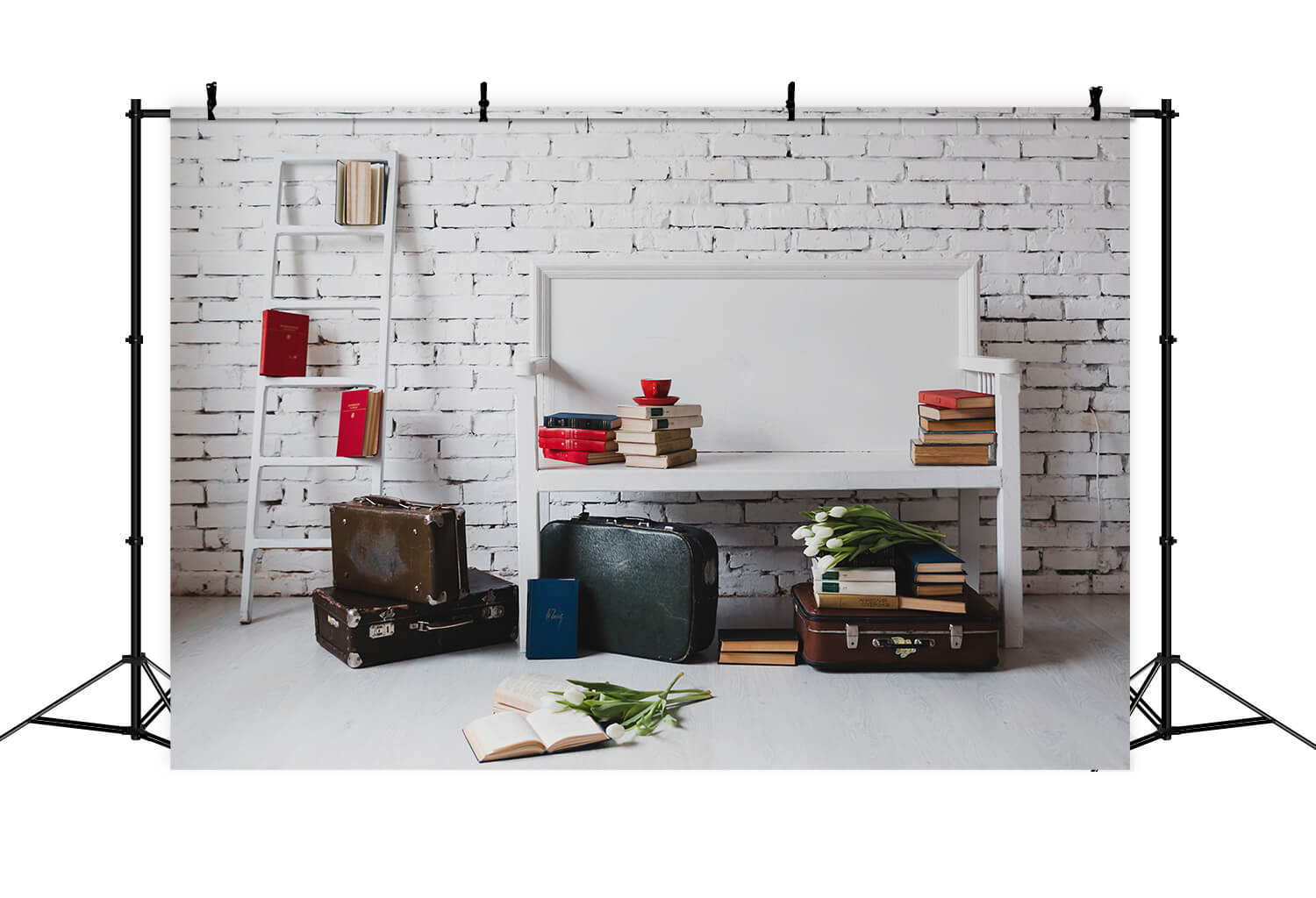 Vecchi Libri Di Valigie Ritorno A Scuola Sullo Sfondo DBD7-8