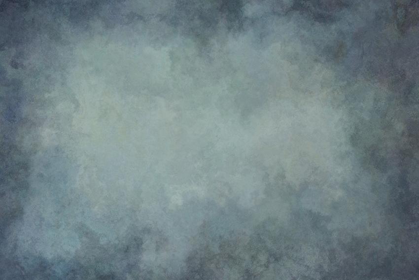 Sfondo Astratto Da Studio Ad Acquerello Verde Scuro Per Ritratti Fotografici DHP-160