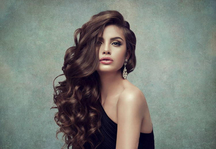 Ritratto Sfondo Strutturato Astratto Blu Per Foto DHP-461