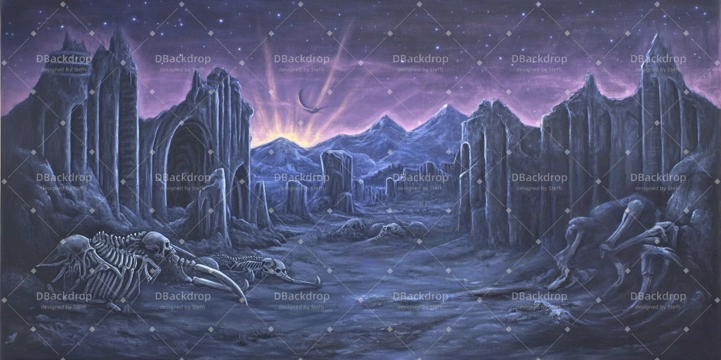 Fondale Per Recital Di Danza Cimitero Di Elefanti Fondale Per Palcoscenico CSH59-T53