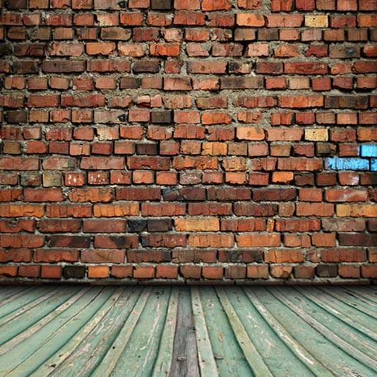 Muro Di Mattoni Grunge Per La Fotografia Di Ritratto G-344