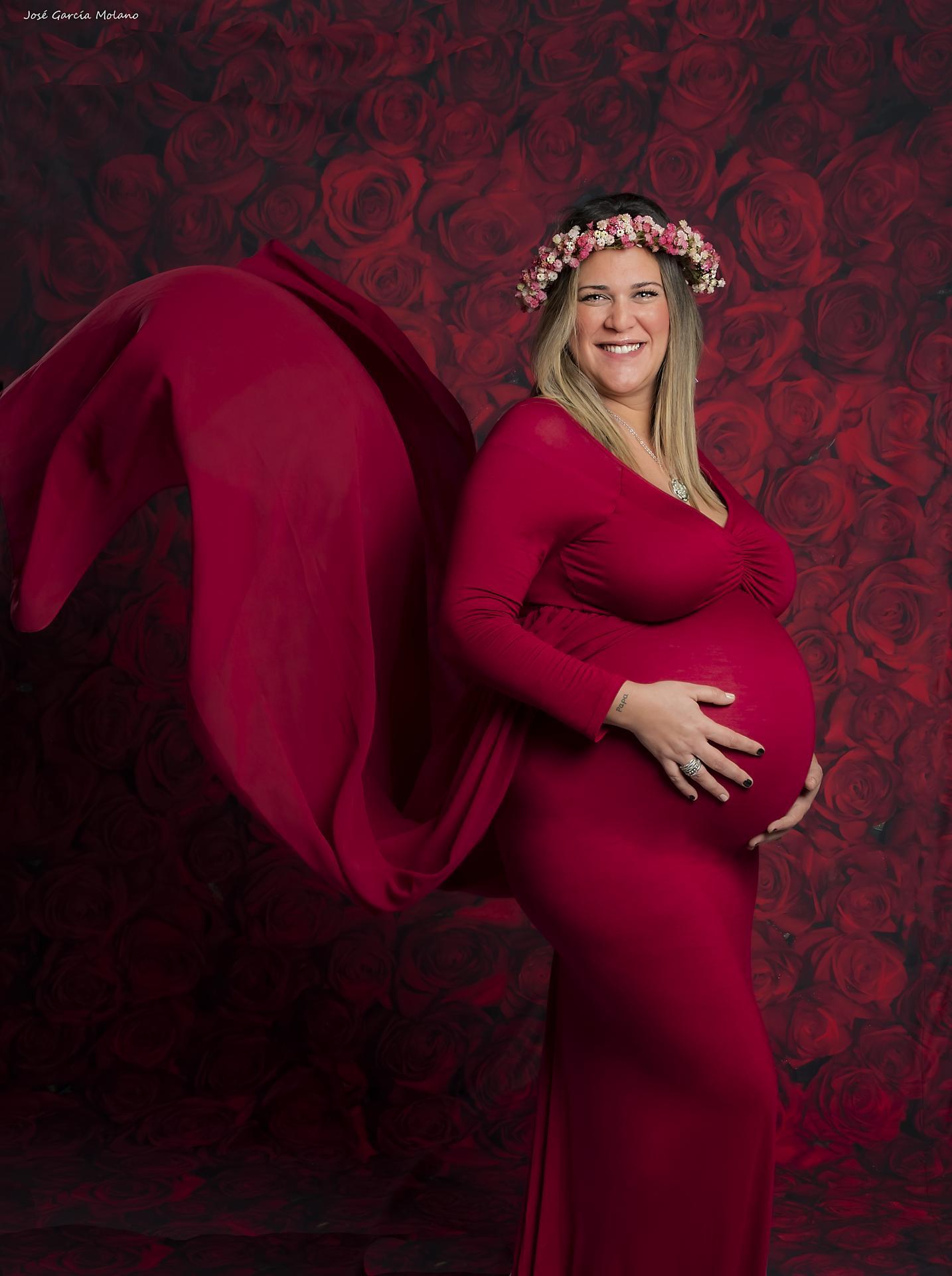 Sfondo Di Fiori Di Rosa Rossa Per Fotografia GC-121