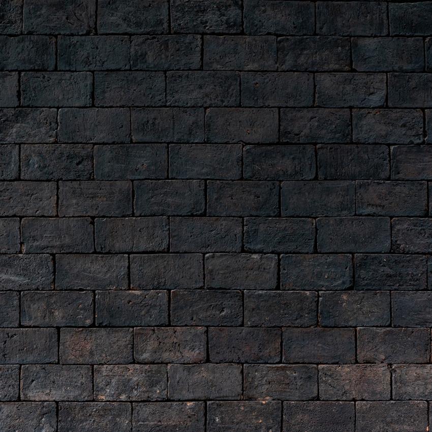 Sfondo Fotografico Muro Di Mattoni Nero Grunge J03803