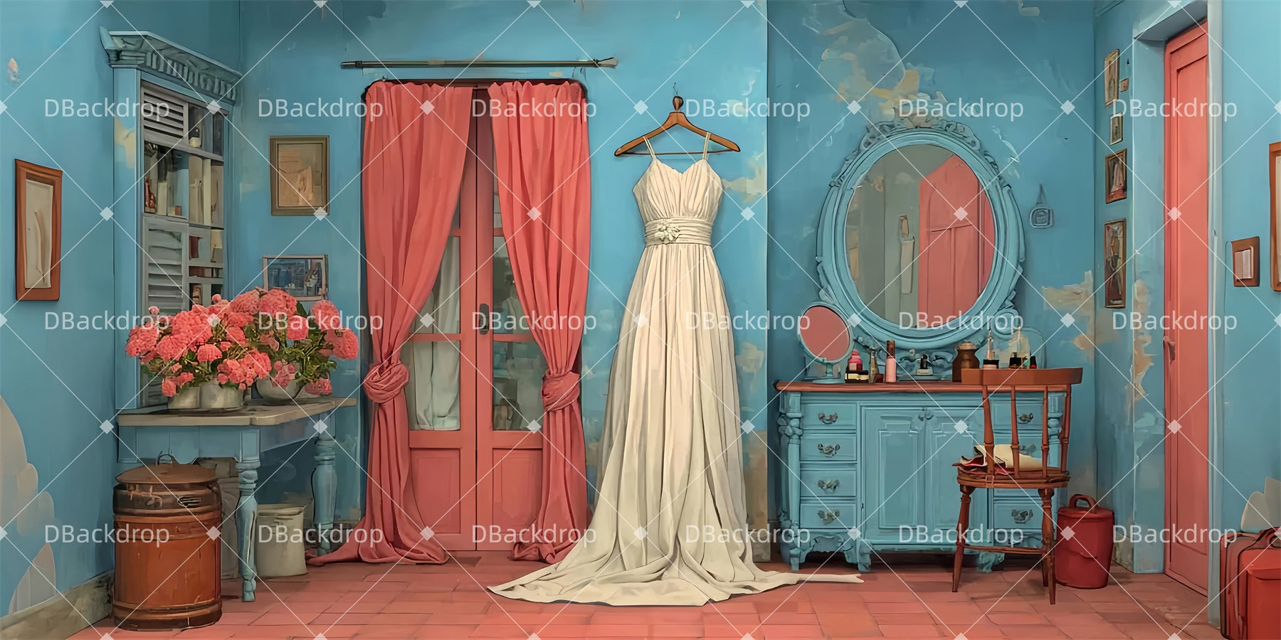 Fondali Musicali Camerino Di Edna Fondali Per Palcoscenici Della Chiesa LXX510-T36