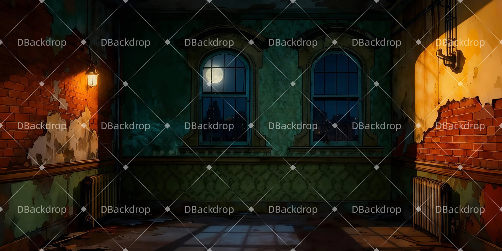 Fondale Teatrale L'Interno Dell'Orfanotrofio Fondale Cinematografico LXX511-T46