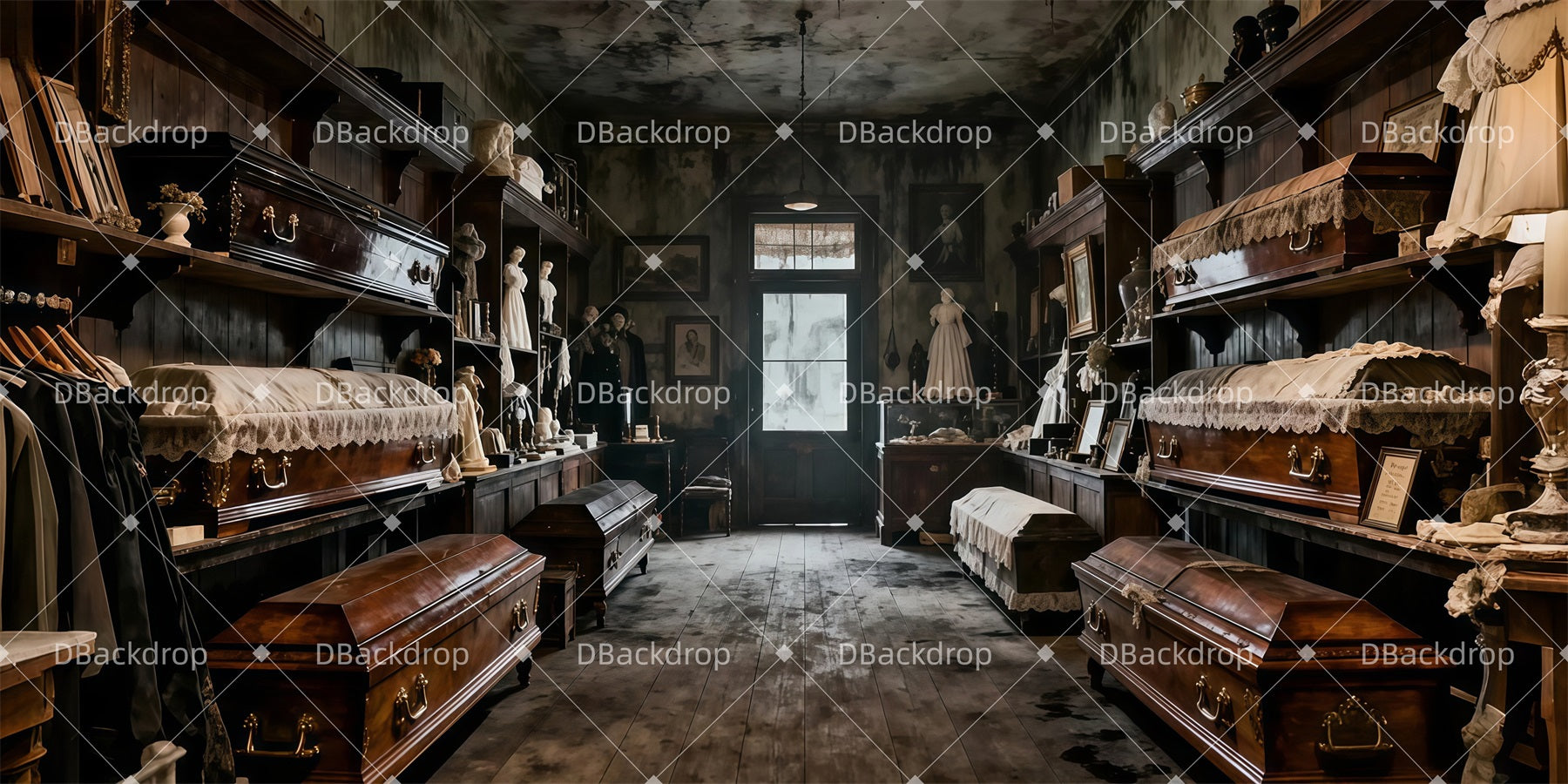 Fondali Per Palcoscenico Sowerberry'S Coffin Shop Fondali Per Teatro LXX511-T50