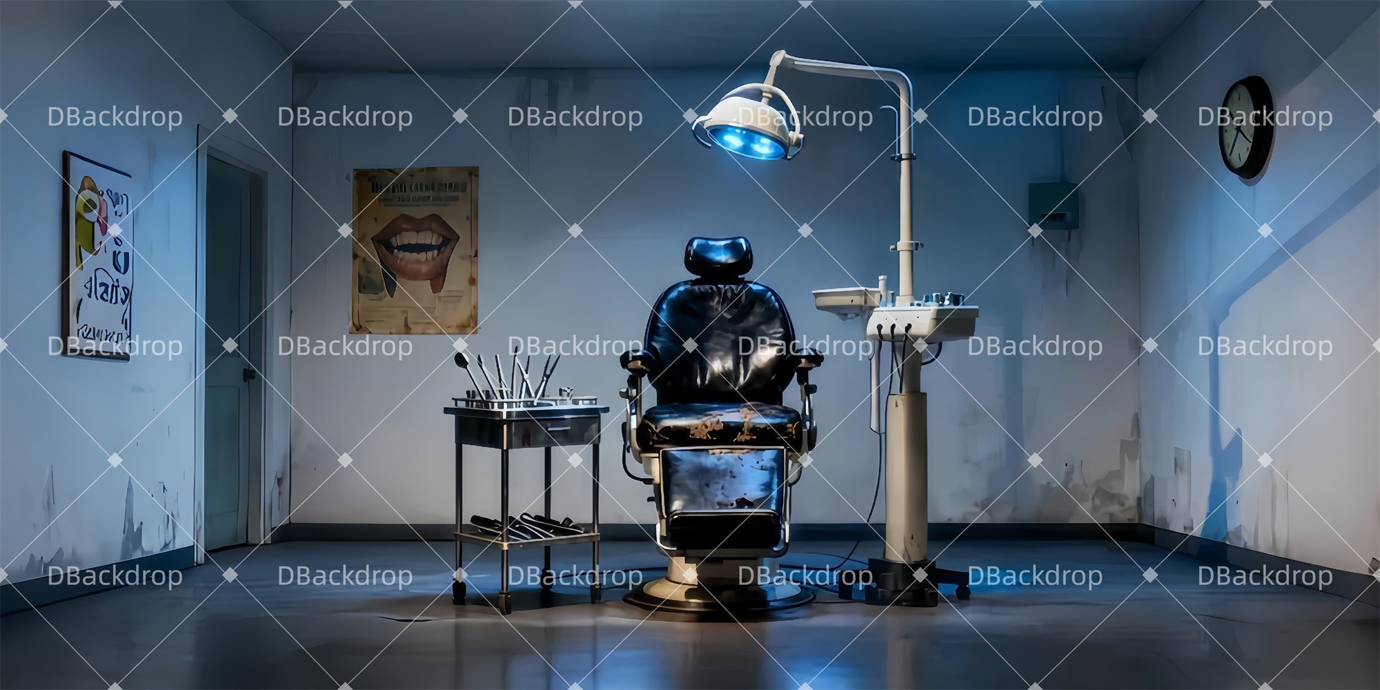 Fondali Per Palcoscenico Inquietanti Fondali Per La Stanza Del Dentista Per Teatro LXX511-T7
