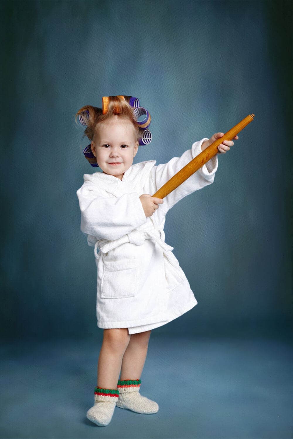 Sfondo Fotografico Astratto Sfumato Blu M5-12