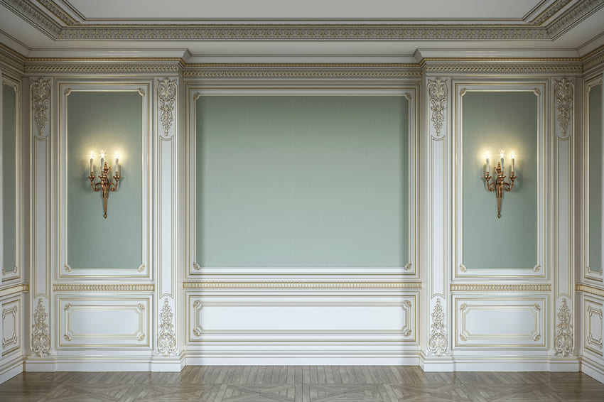 Sfondo Per Installazione A Parete Interna Della Stanza Verde Oliva M-74