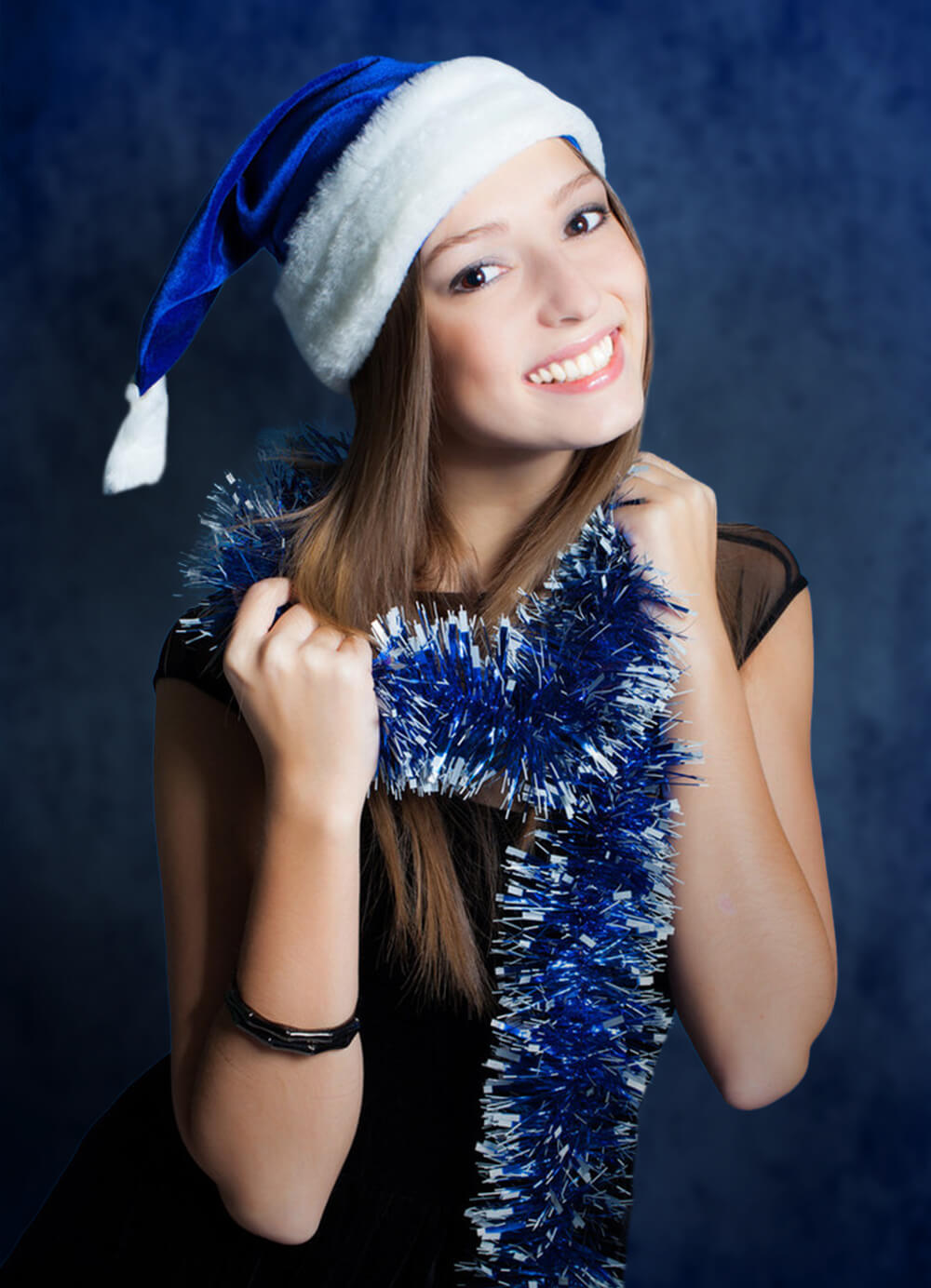 Sfondo Fotografico Melange Astratto Blu Retro M10-35