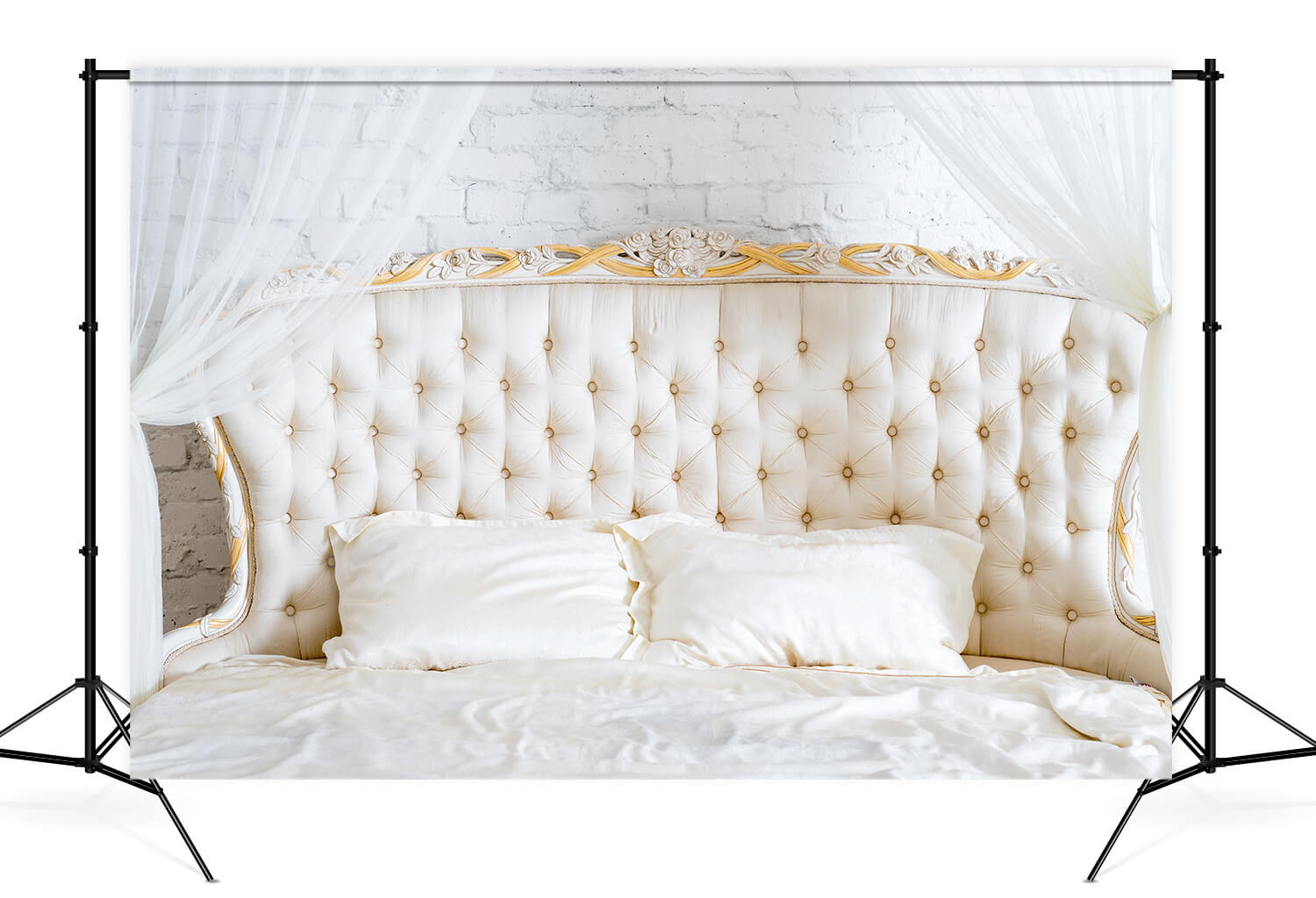 Sfondo Fotografico Bianco Per Testiera Della Camera Da Letto M11-31