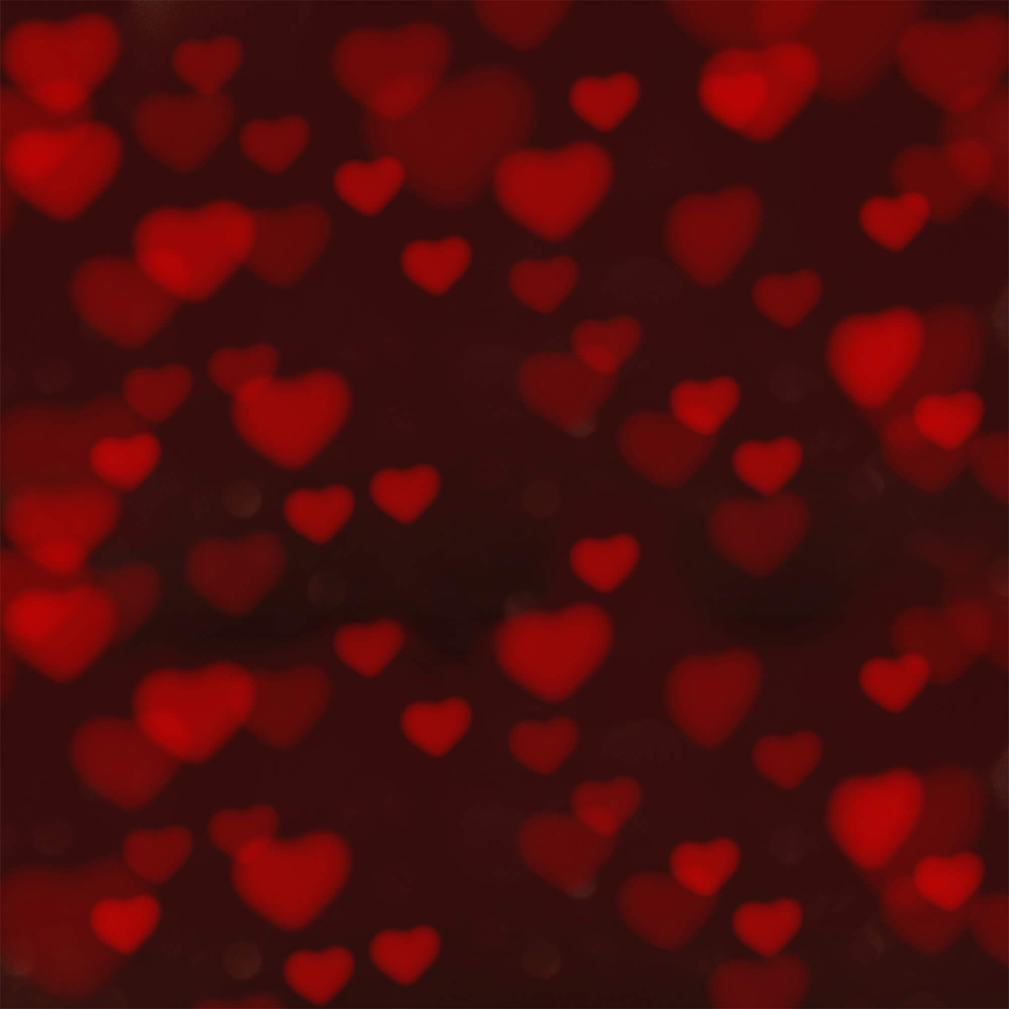 Sfondo Romantico Con Scena Sparsa Di Alone Di Cuore Rosso Coperto Di San Valentino M12-06