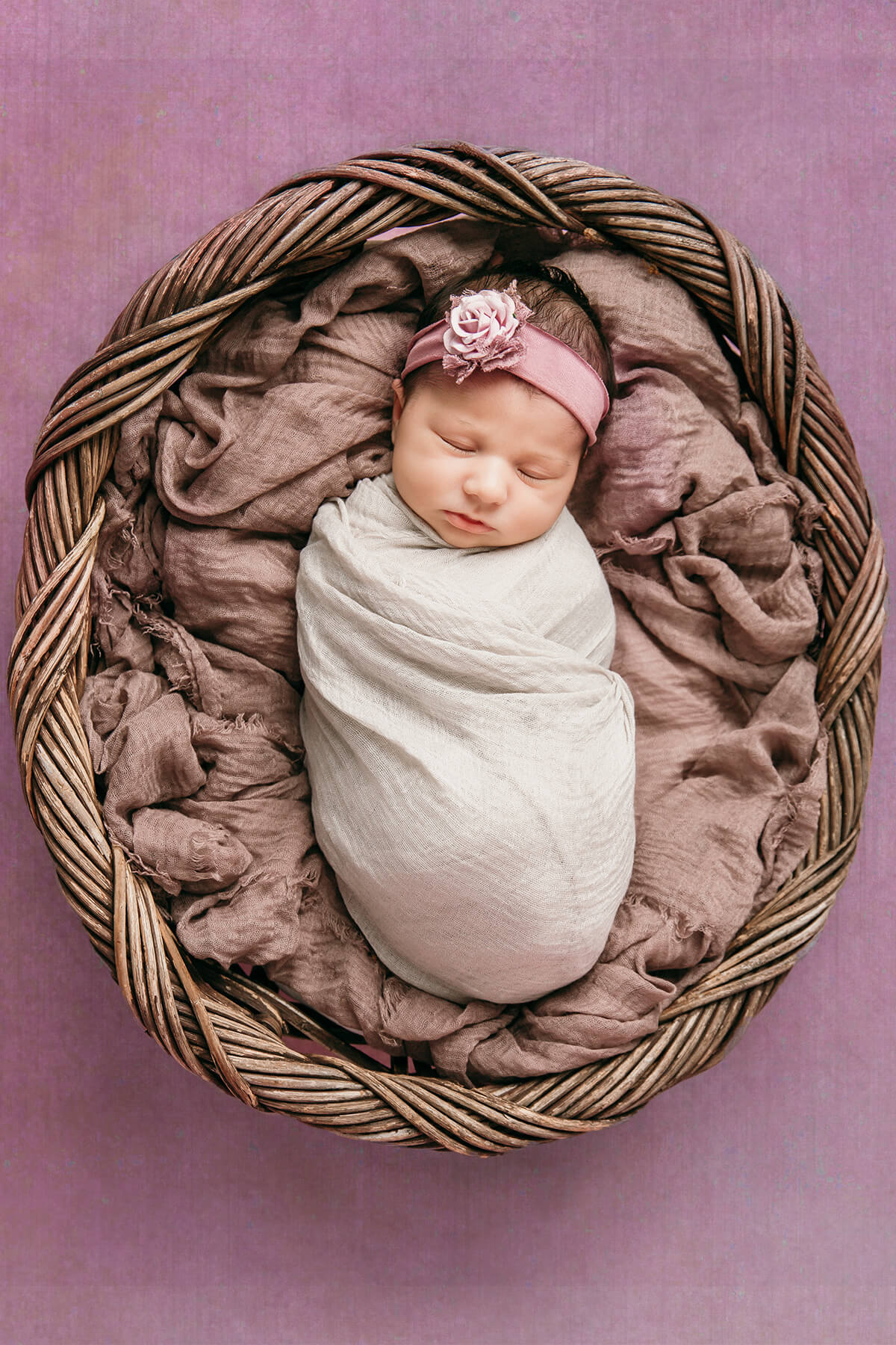 Sfondo Astratto Viola Con Bacche Per Fotografia In Studio M2-02