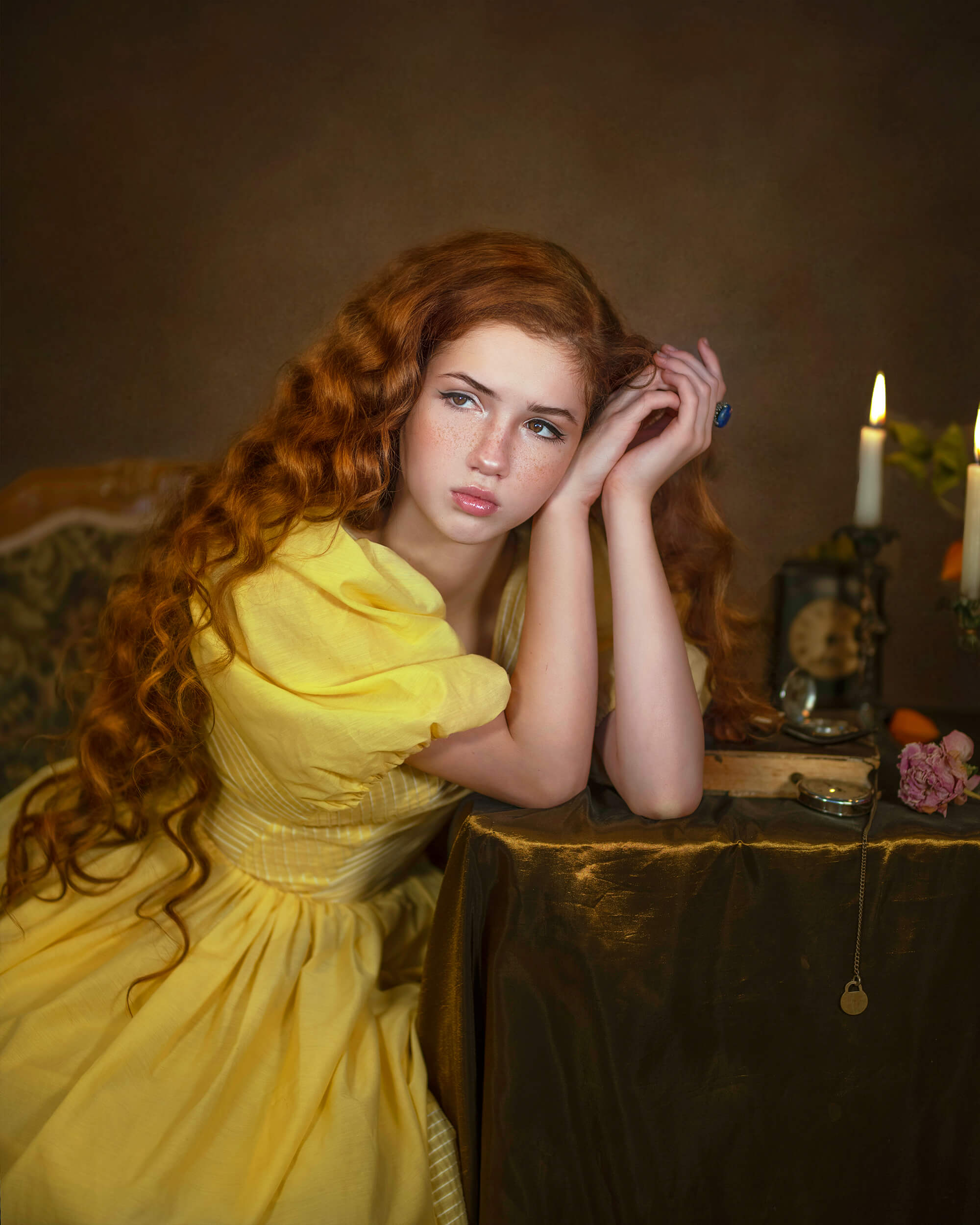 Sfondo Astratto In Velluto Marrone Per Fotografia In Studio M2-08