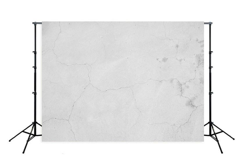 Sfondo Muro Bianco Con Crepa Per Fotografia M226