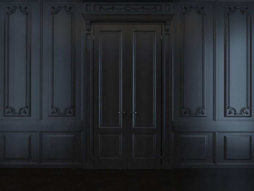 Sfondo Da Parete Retro Nero Per Photo Booth M5-27