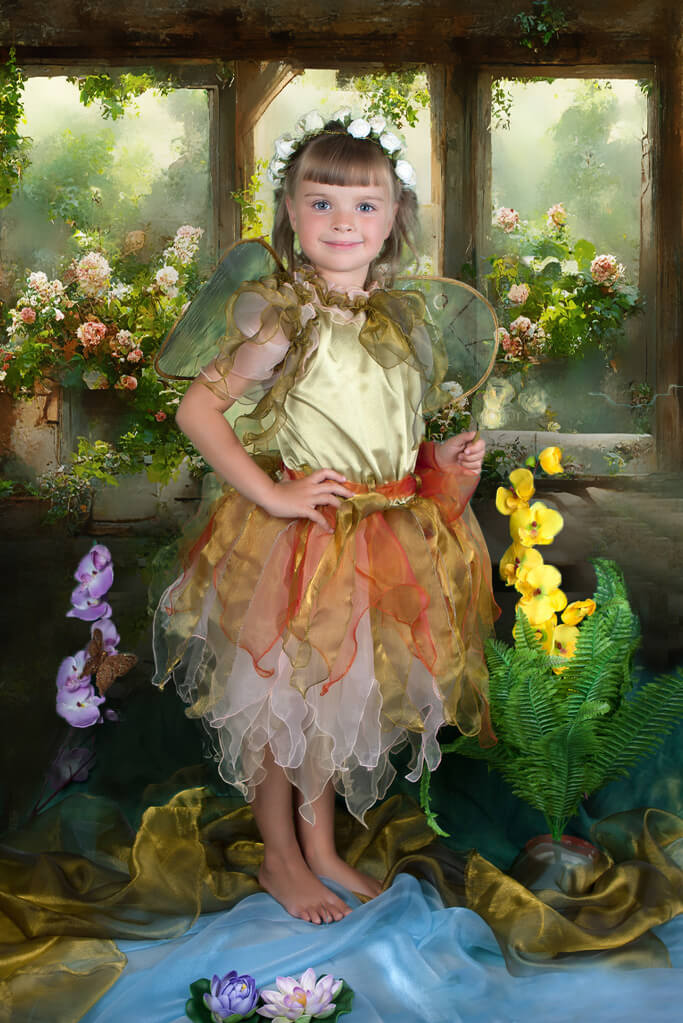 Sfondo Fotografico Con Fiori Per Finestra Da Giardino M5-44